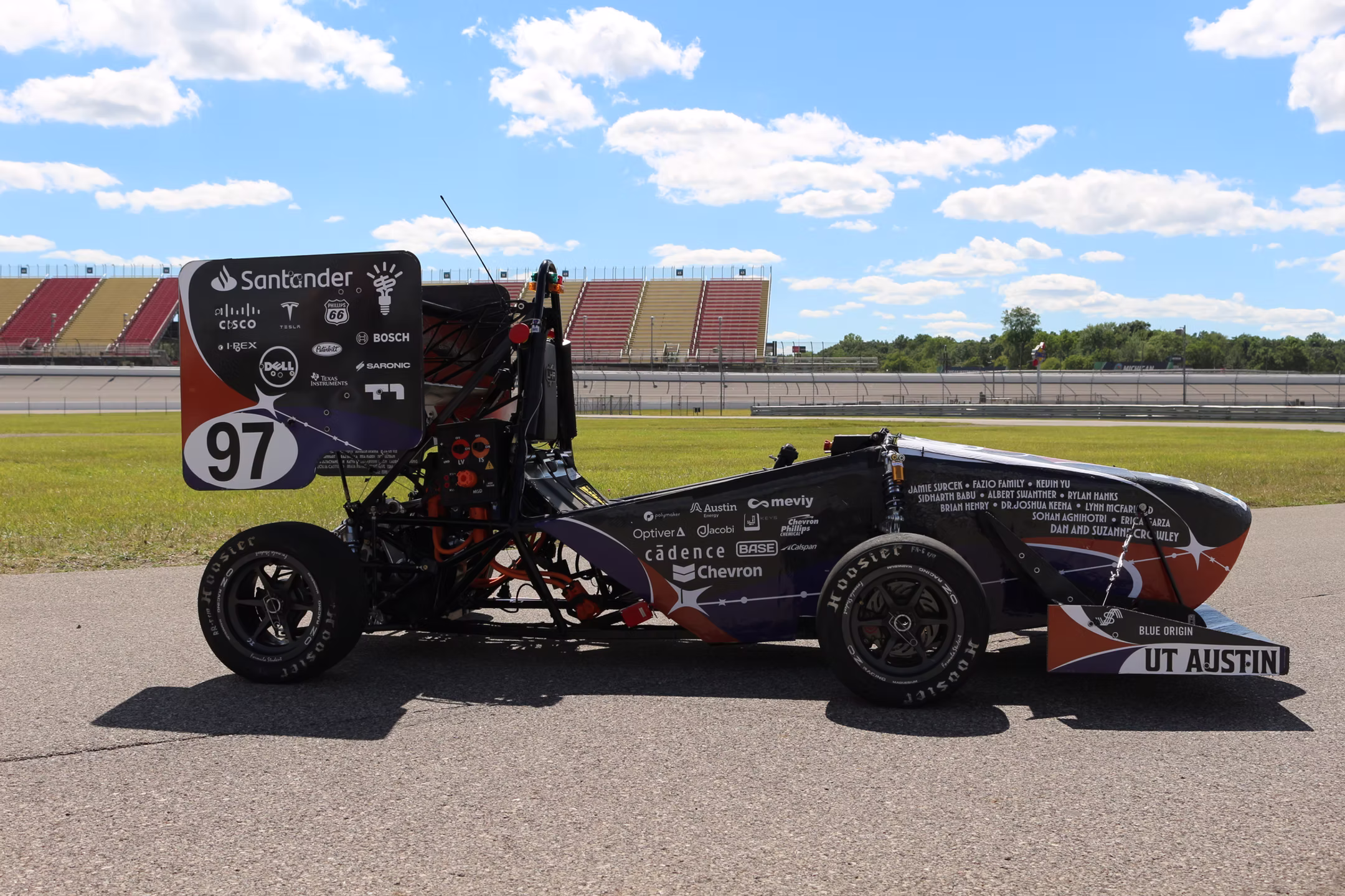 Longhorn Racing Electric vehicle